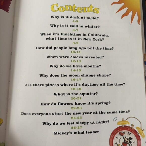 Disney Mickey Wonders Why Hardbacks 11 Books Vintage 1992 USA HomeSchool Mouse - Picture 8 of 15